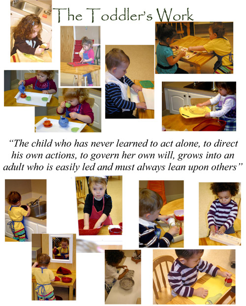 Toddler care at Greece Montessori School in Rochester, NY